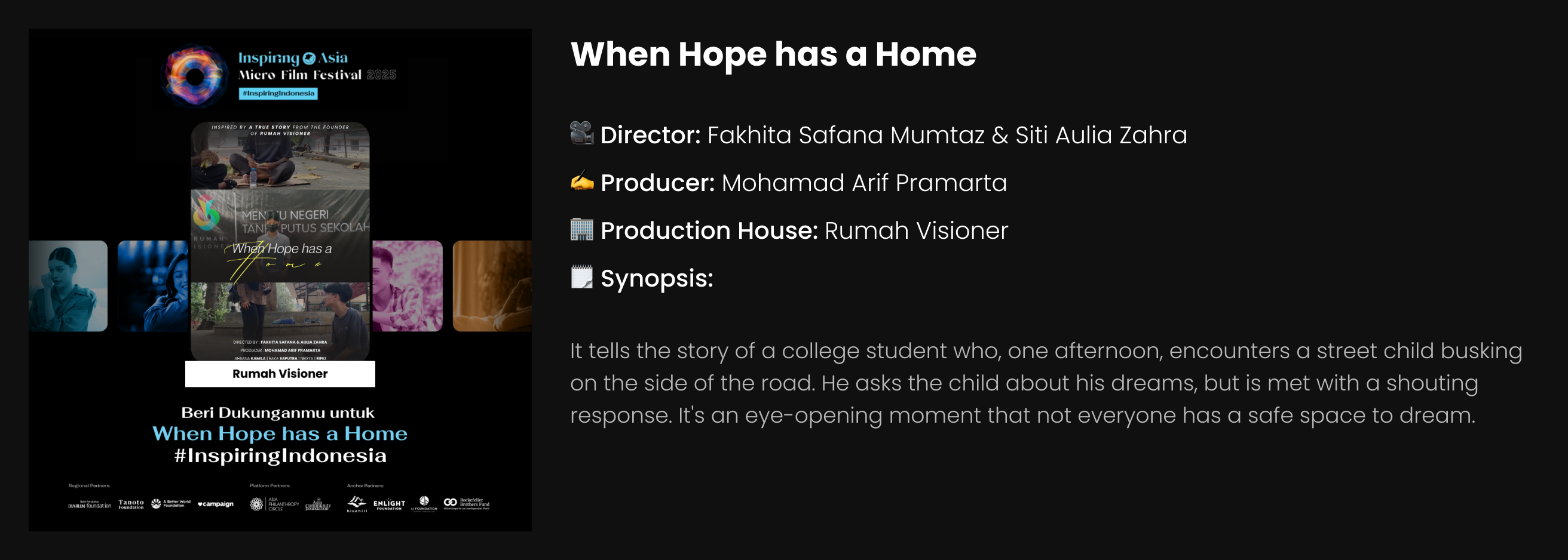 Microsite Inspiring Indonesia