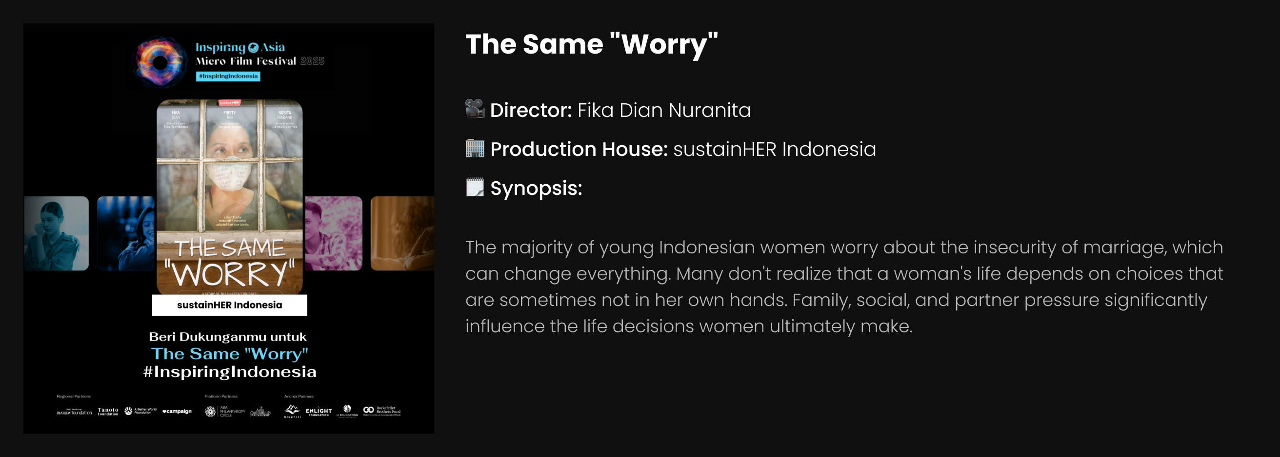 Worry from Inspiring Indonesia